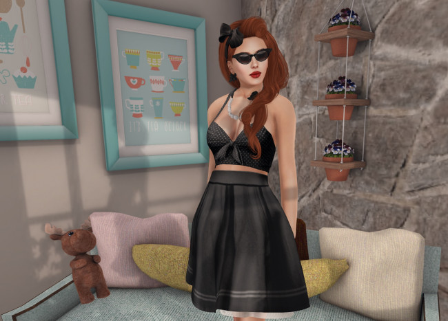 Обои картинки фото 3д графика, люди , people, девушка, взгляд, фон, рыжая, интерьер