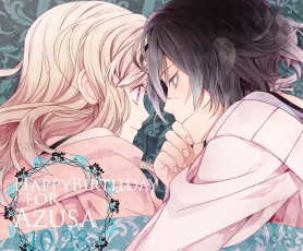 Картинка аниме diabolik+lovers пара