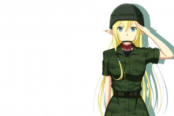 Картинка аниме gate девушка