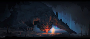 Картинка фэнтези драконы mathias leth