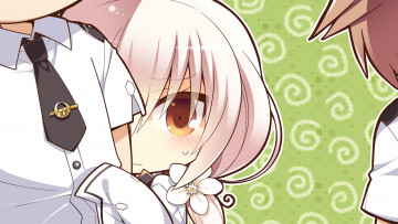 Картинка аниме chrono+clock фон взгляд девушка