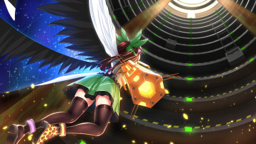 Картинка аниме touhou reiuji utsuho