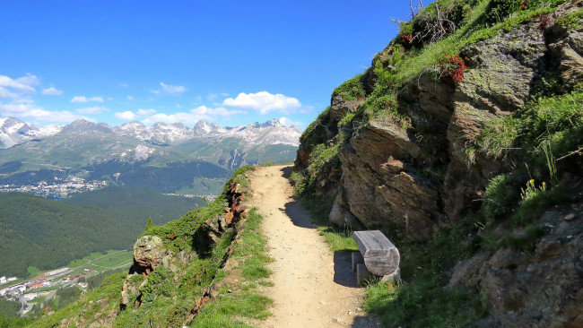 Обои картинки фото природа, горы, тропа