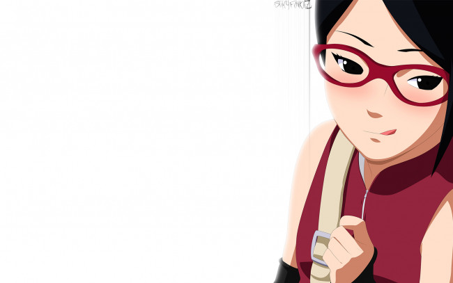 Обои картинки фото аниме, naruto, сарада