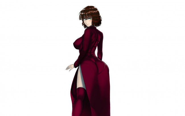 Обои картинки фото аниме, one punch man, девушка