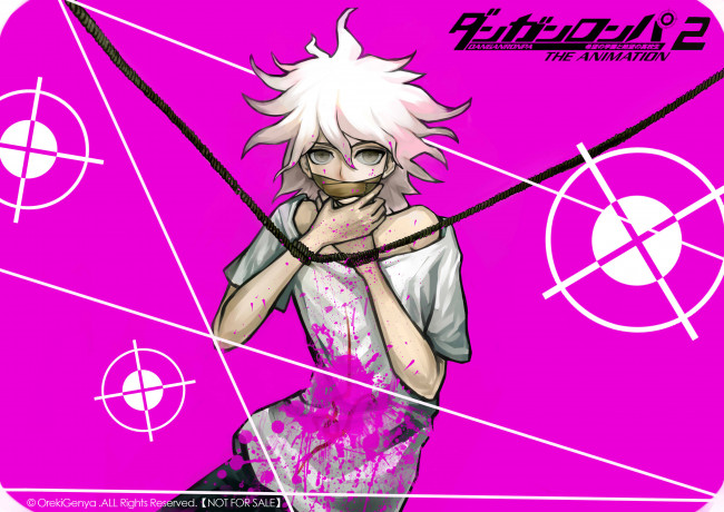 Обои картинки фото аниме, danganronpa, парень