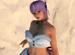 Картинка 3д+графика люди+ people девушка взгляд фон