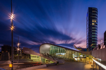 Картинка города -+огни+ночного+города город дом огни