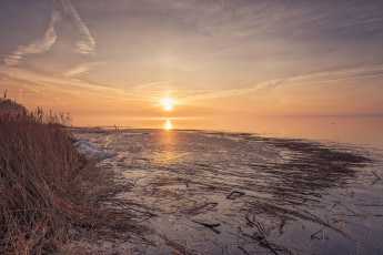 Картинка природа восходы закаты простор