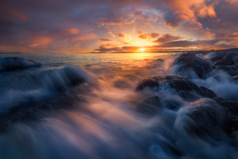 Картинка природа восходы закаты простор