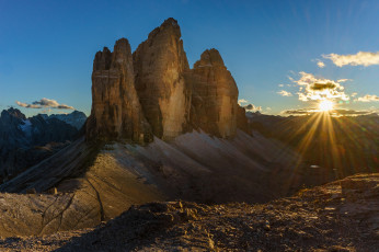 Картинка природа восходы закаты простор