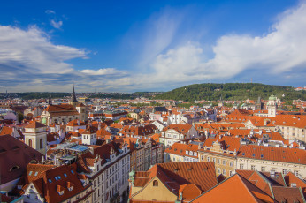 Картинка town+hall+tower+in+prague города прага+ Чехия простор