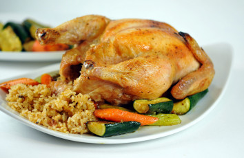 Картинка еда мясные+блюда рис курица