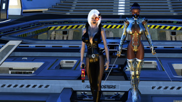 Картинка 3д+графика фантазия+ fantasy девушка взгляд фон