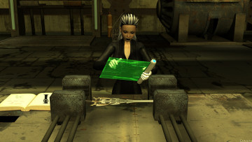 Картинка 3д+графика фантазия+ fantasy девушка взгляд фон