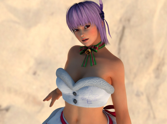 Обои картинки фото 3д графика, люди , people, девушка, взгляд, фон