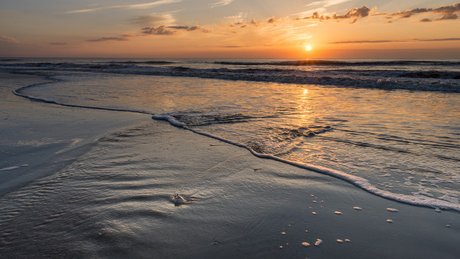 Обои картинки фото природа, восходы, закаты, простор