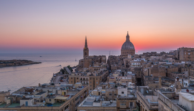 Обои картинки фото valletta, города, валетта , мальта, простор