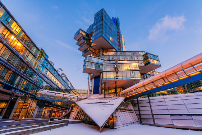 Обои картинки фото города, - здания,  дома, nord, lb, северонемецкий, земельный, банк, ганновер, германия