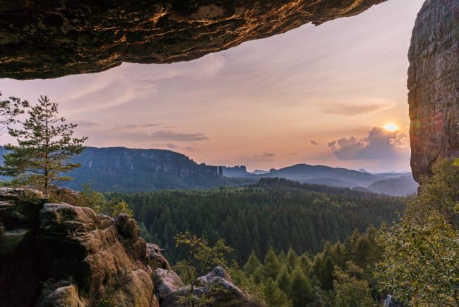 Обои картинки фото природа, горы, простор