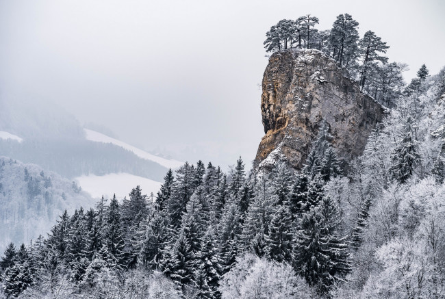 Обои картинки фото природа, горы, простор