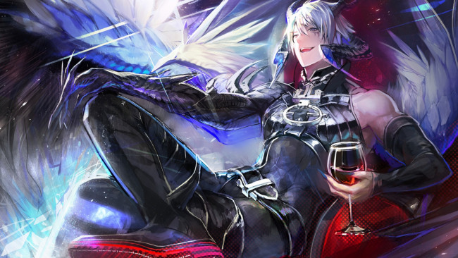 Обои картинки фото аниме, shingeki no bahamut, азазель