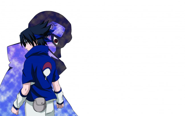 Обои картинки фото аниме, naruto, итачи, саске, учиха