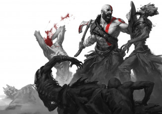 Картинка видео+игры god+of+war+ 2018 god of war