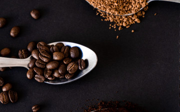 Картинка еда кофе +кофейные+зёрна зерна кофейные молотый
