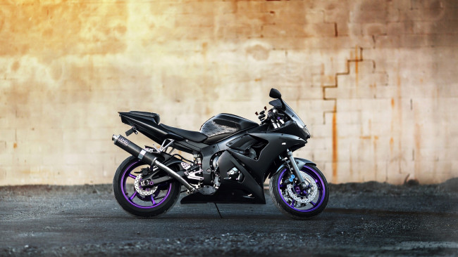Обои картинки фото мотоциклы, yamaha, yzf-r6