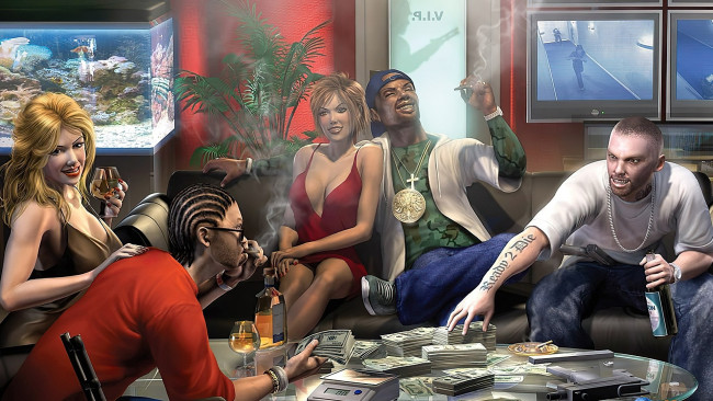 Обои картинки фото видео игры, 25 to life, 25, to, life