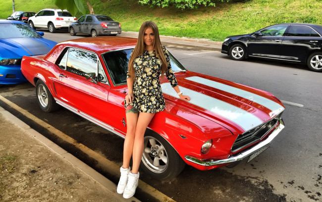 Обои картинки фото автомобили, -авто с девушками, софья, темникова, sofia, temnikova