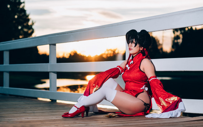 Обои картинки фото девушки, - креатив,  косплей, косплей, cosplay