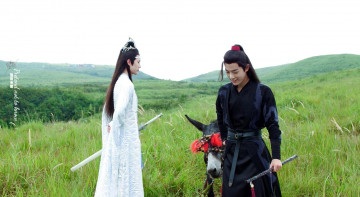 Картинка кино+фильмы the+untamed лань ванцзи вэй усянь ослик