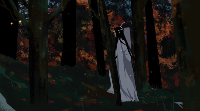 Обои картинки фото hill @honeyiling, аниме, mo dao zu shi, the, untamed, неукротимый, повелитель, чэньцин, мосян, тунсю, mo, dao, zu, shi, магистр, дьявольского, культа