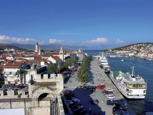 Картинка trogir croatia города -+панорамы