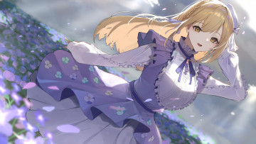 Картинка аниме nijisanji