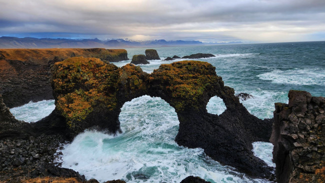 Обои картинки фото coast of iceland, природа, побережье, coast, of, iceland