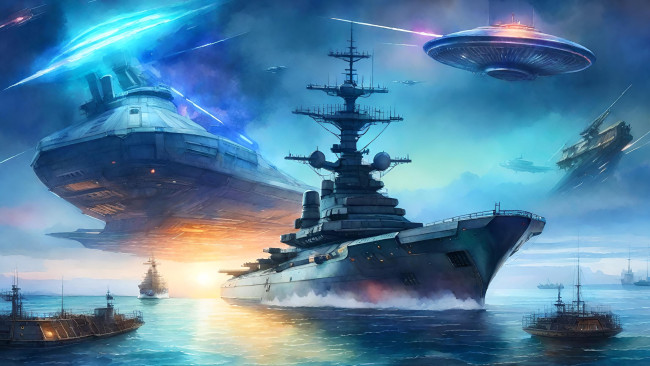 Обои картинки фото фэнтези, корабли, нейросети, графика, нейроарт, ai, art, нейронные, сети, рисунки, нейро, искусство, нейрографика, graphics, neuroart, neural, networks, drawings, neuro, neurography