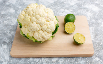 обоя еда, капуста и её разновидности, цветная, капуста, кочан, лайм