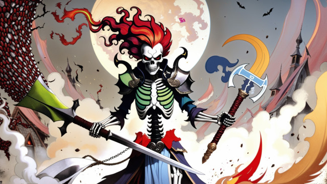 Обои картинки фото фэнтези, нежить, нейросети, графика, нейроарт, ai, art, нейронные, сети, рисунки, нейро, искусство, нейрографика, graphics, neuroart, neural, networks, drawings, neuro, neurography