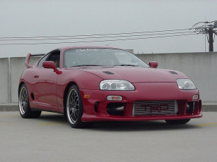 Картинка toyota supra автомобили