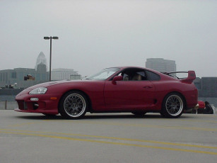 Картинка toyota supra автомобили