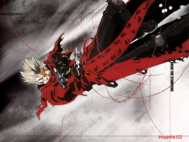 Обои картинки фото аниме, trigun