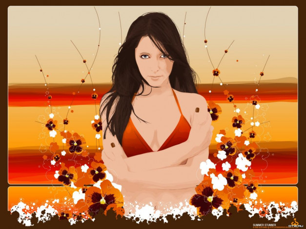 Обои картинки фото векторная, графика