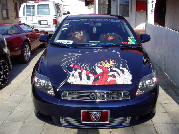 Обои картинки фото автомобили, scion