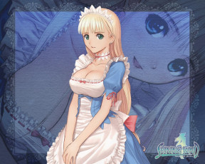 Картинка аниме shining tears wind