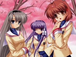 Картинка аниме clannad