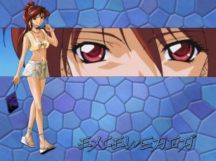 обоя аниме, excel, saga