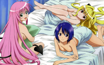 Картинка аниме to love ru